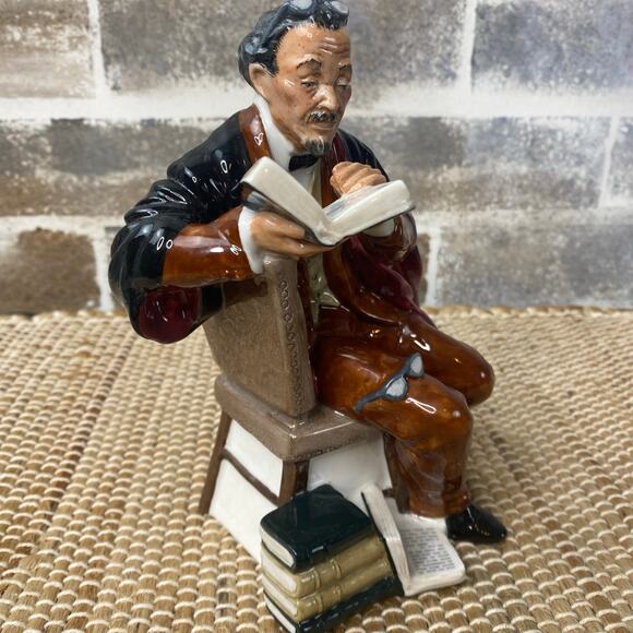 RETIRED Royal Doulton 1964 The Professor HN2281 Professions Series Figurine 8" - Picture 6 of 15